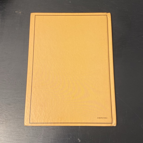 Vintage Rourke Dinosaur Library 7 Books Yellow Orange Peach Decorative Bookshelf - Picture 10 of 16